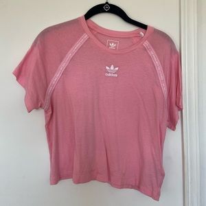 Adidas Pink T shirt